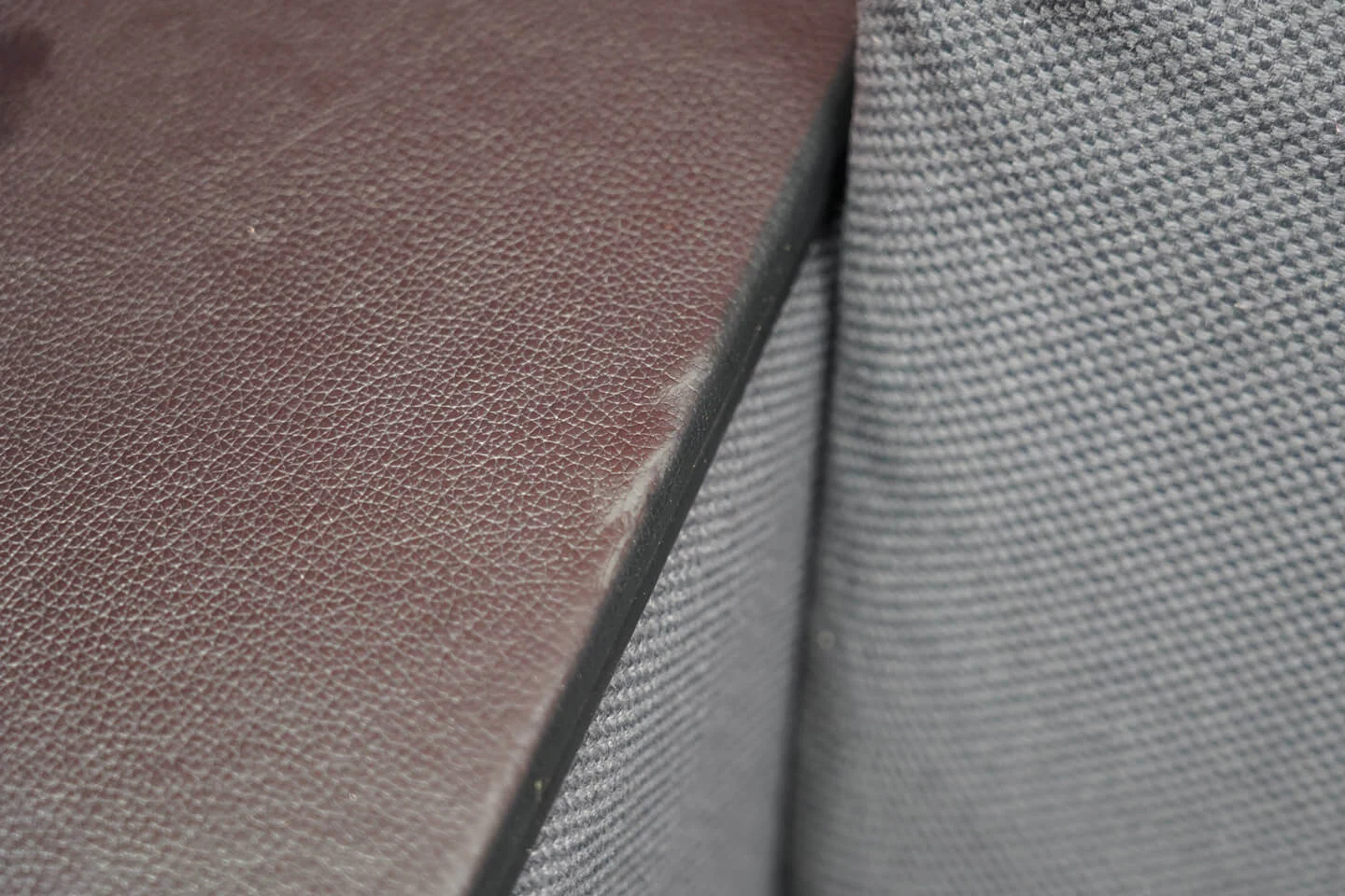 Vitra Alcove Work Sofa Stoff / Rot / Grau