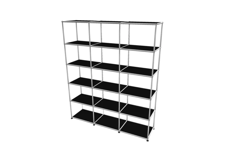 USM Haller Regal / Bücherregal in Breite 150 cm x Tiefe 35 cm