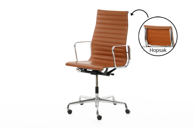Vitra EA 119 Leder / Cognac