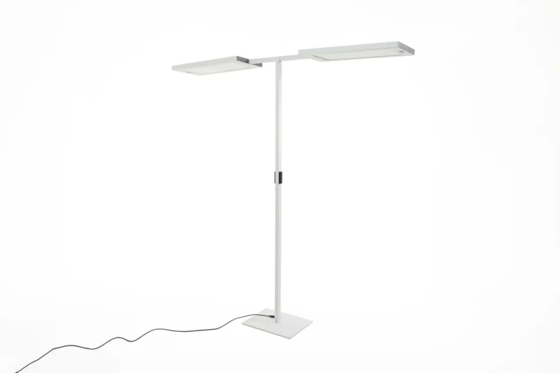 Waldmann Stehleuchte Lavigo TWIN-T / Weiß