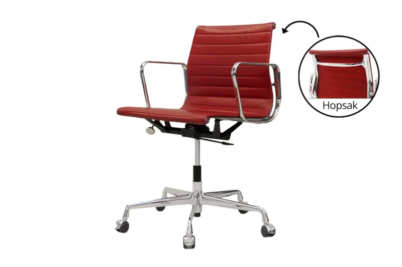 Vitra EA 117 Leder / Rot