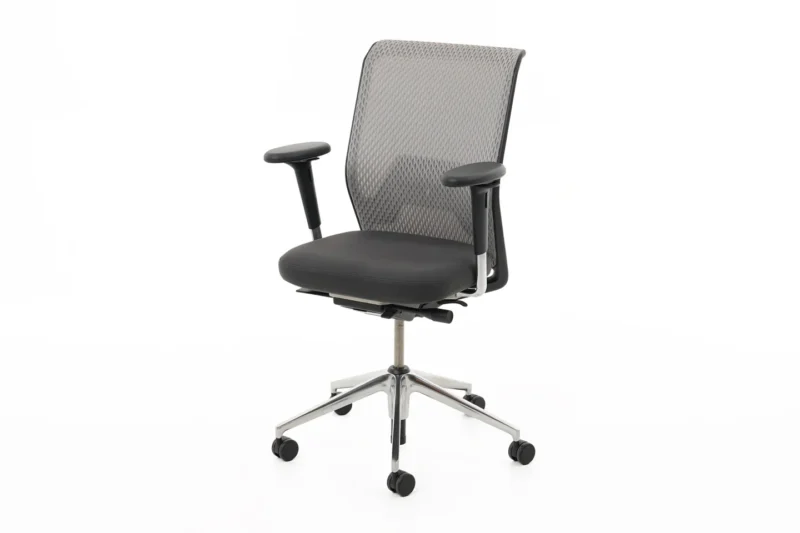 Vitra ID Diamond Mesh Bürodrehstuhl Stoff / Grau