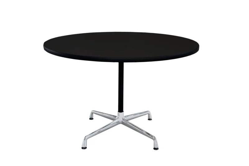 Vitra Contract Table Besprechungstisch Kunstharz / Schwarz Ø 110 cm
