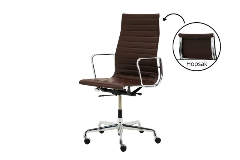 Vitra EA 119 Leder / Braun