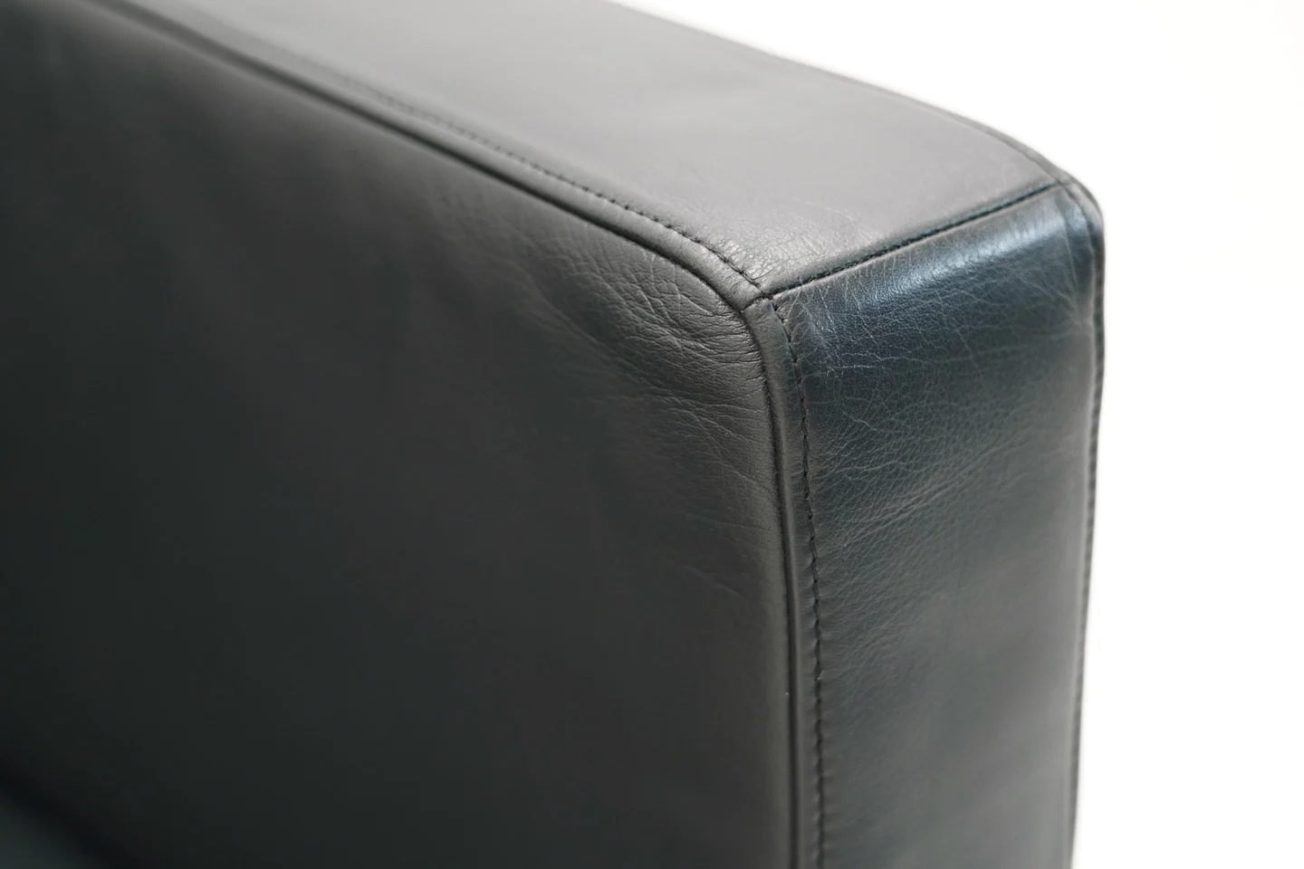 Walter Knoll Sofa Foster 500 2,5 Sitzer Leder / Dunkelgrau