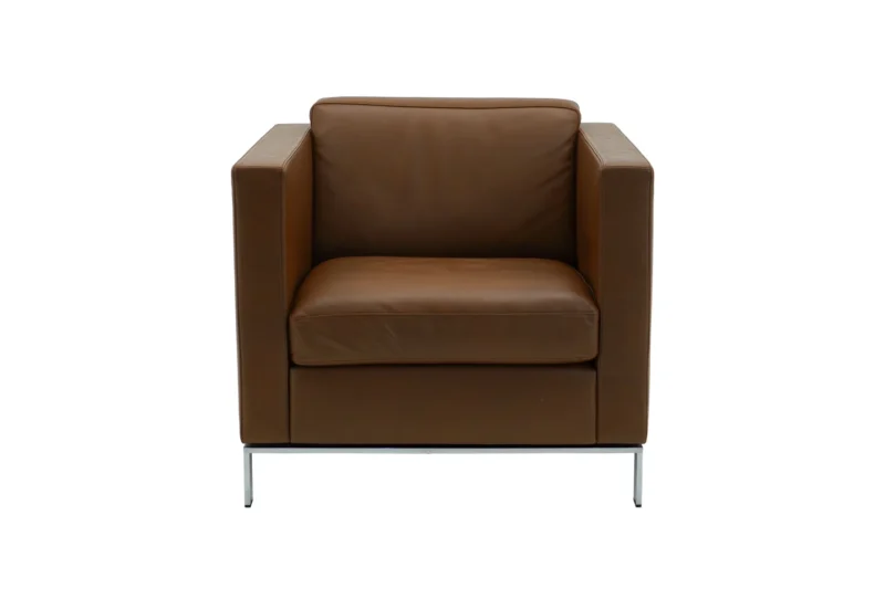 Walter Knoll Sessel Foster 500 Leder / Braun