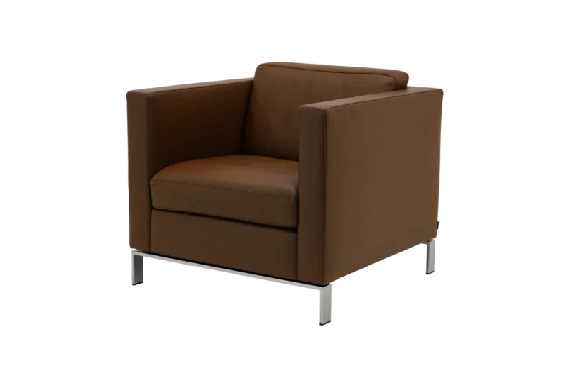 Walter Knoll Sessel Foster 500 Leder / Braun