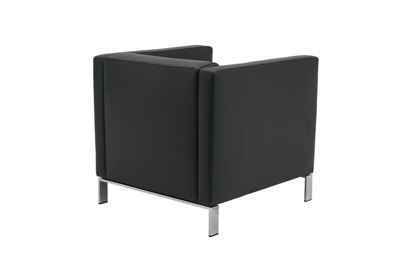 Walter Knoll Sessel Foster 501 Leder / Dunkelgrau