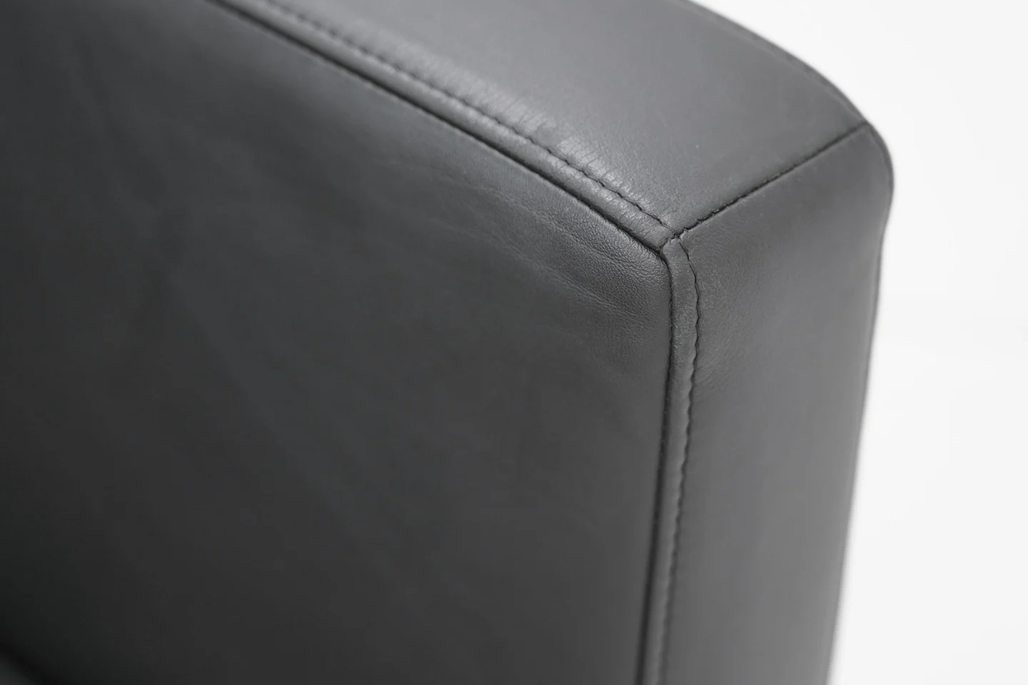 Walter Knoll Sessel Foster 501 Leder / Dunkelgrau