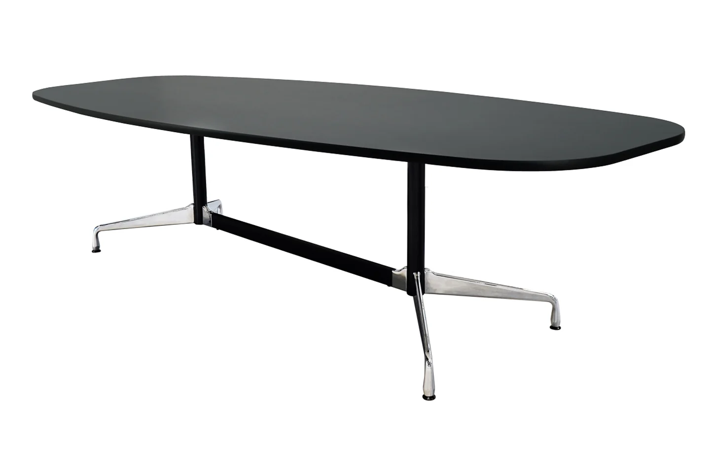 Vitra Konferenztisch Segmented Table Kunstharz / Schwarz 280 x 112 cm