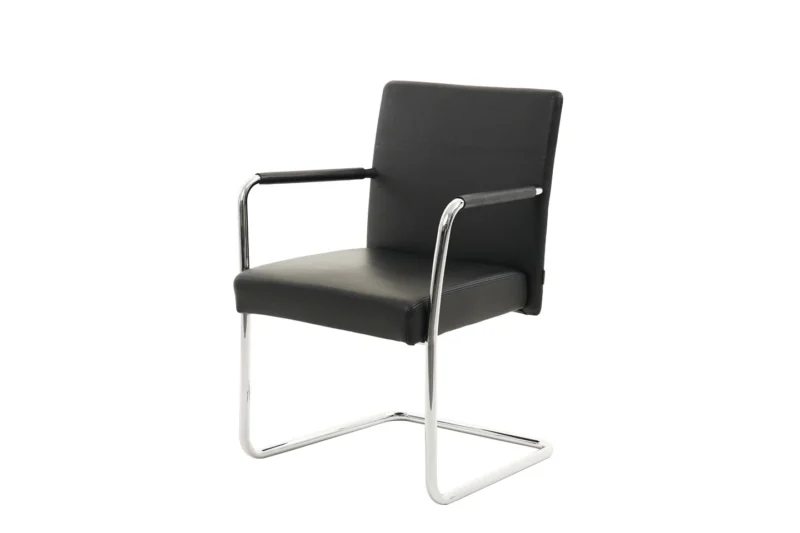 Walter Knoll Jason Freischwinger Leder / Schwarz