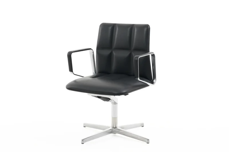 Walter Knoll Leadchair Executive Konferenzstuhl Leder / Schwarz