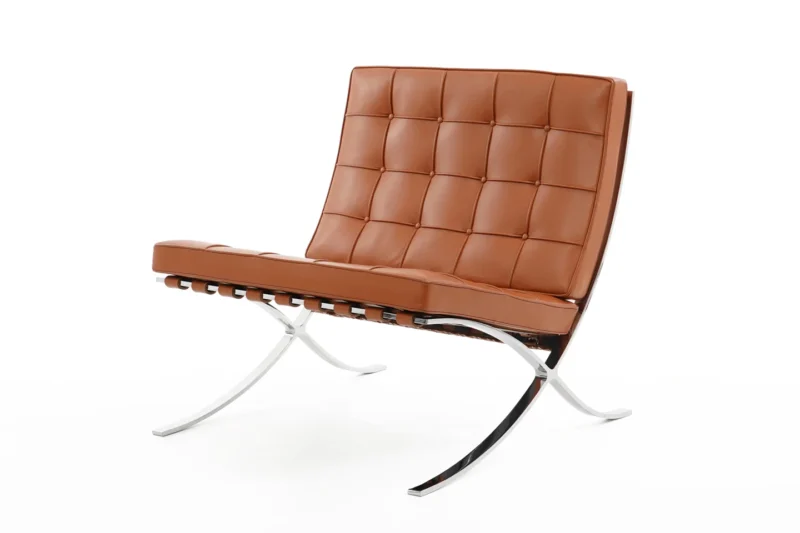 Knoll International Barcelona Sessel Leder / Cognac