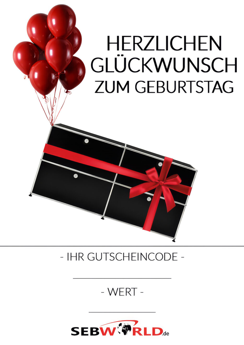 Sebworld Gutschein – frei wählbarer Wert & verschiedene Motive